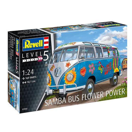 1/24 VW T1 Samba Bus Flower Power
