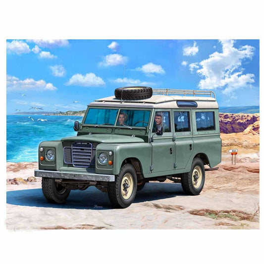 1/24 Land Rover Series III LWB  Station Wagon Model Set