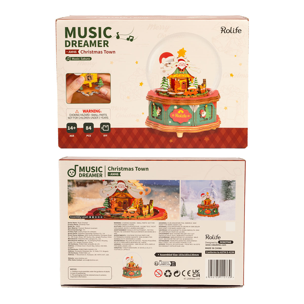 Music Box Christmas Town
