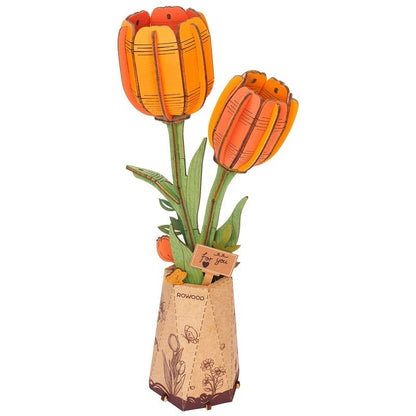 Wood Bloom Orange Tulip