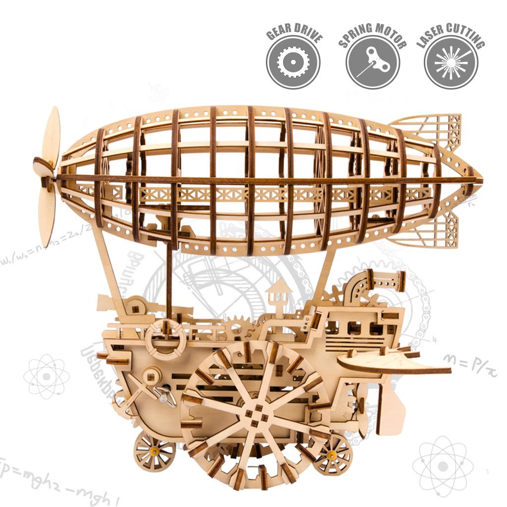 Mechanical Gears Air Vehicle