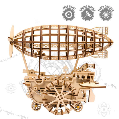 Mechanical Gears Air Vehicle