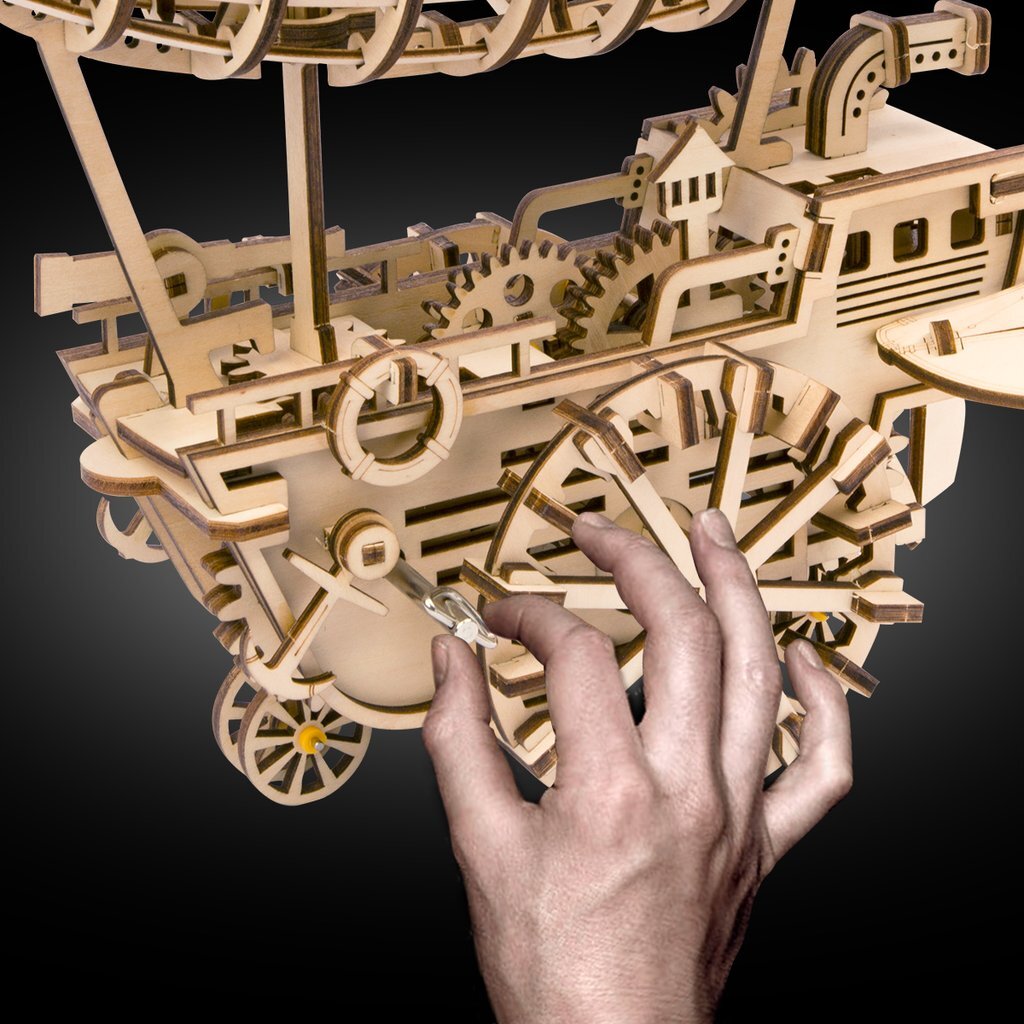 Mechanical Gears Air Vehicle