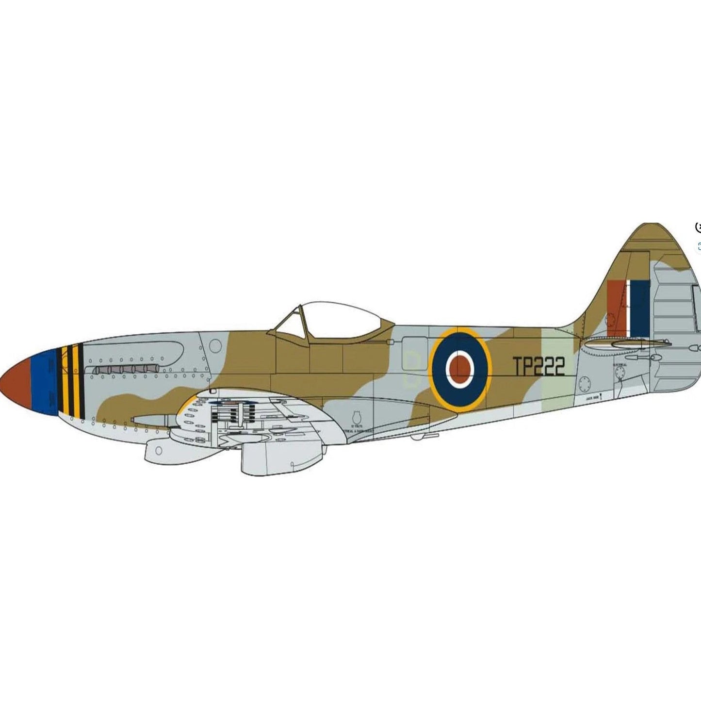 1/48 Supermarine Spitfire F Mk.XVIII