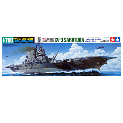 1/700 Waterline Series US Navy Aircraft Carrier CV3 Saratoga