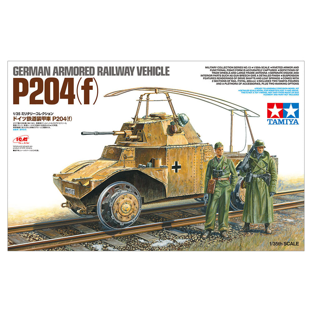 135 German Armoured Railway Vehicle P204f