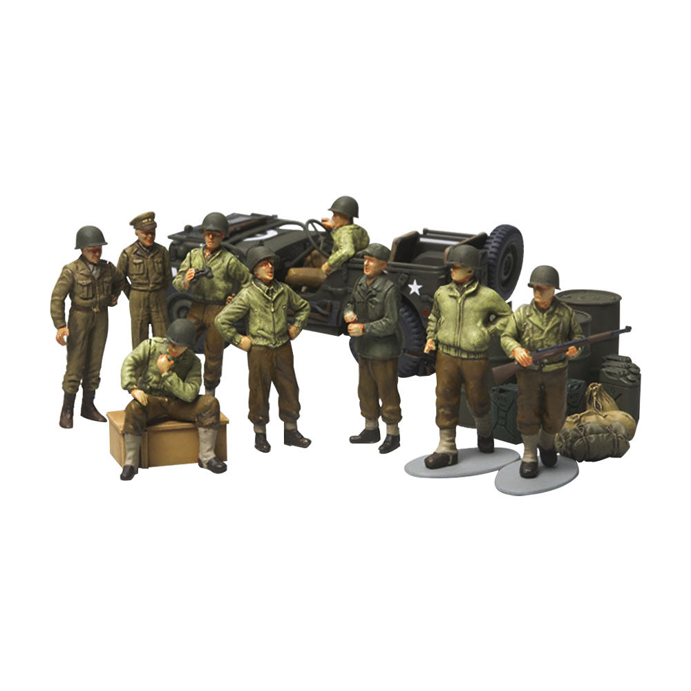148 WWII US Army Infantry at Rest