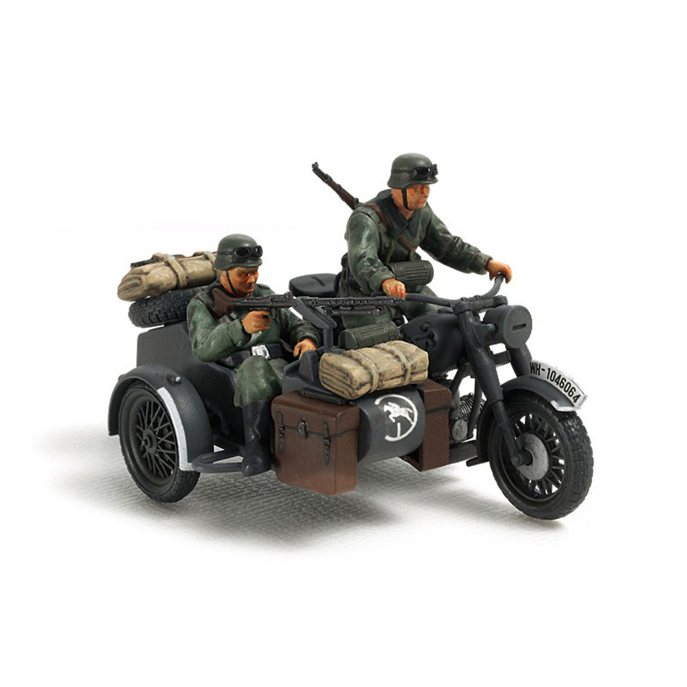 1/48 GERMAN BIKE and SIDECAR