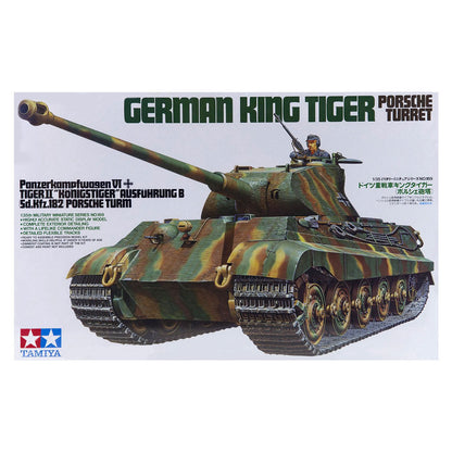 1/35 German King Tiger w/ Porsche Turret