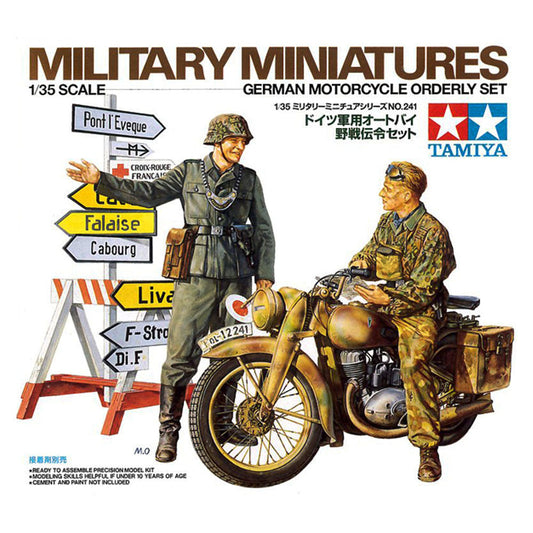1/35 German Motorcycle Orderly Set
