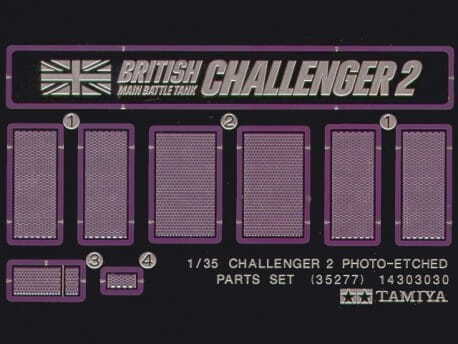 1/35 Challenger 2 Photo-Etched Part