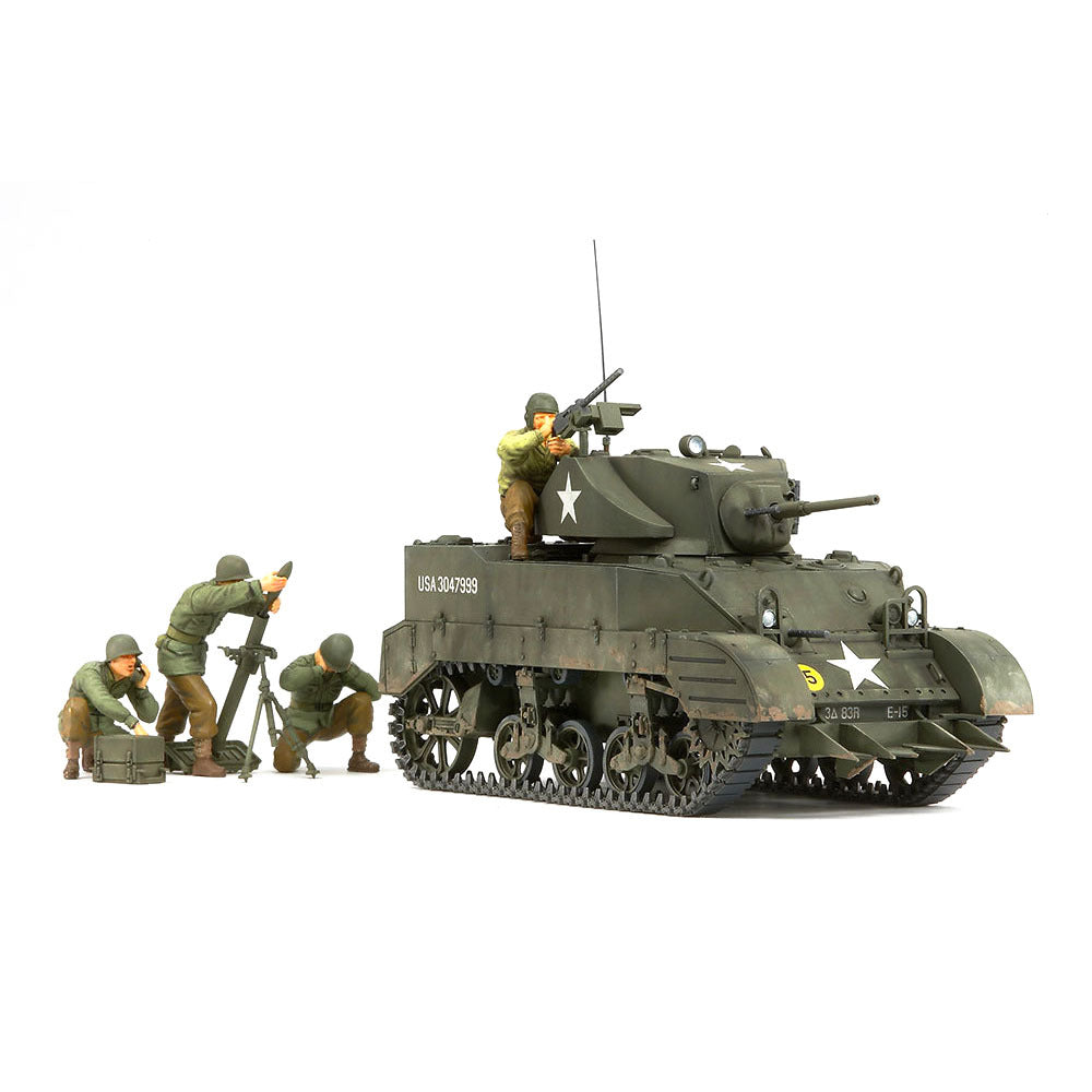 1/35 US Light Tank M5A1   Pursuit Operation   Set w/ 4 Figures
