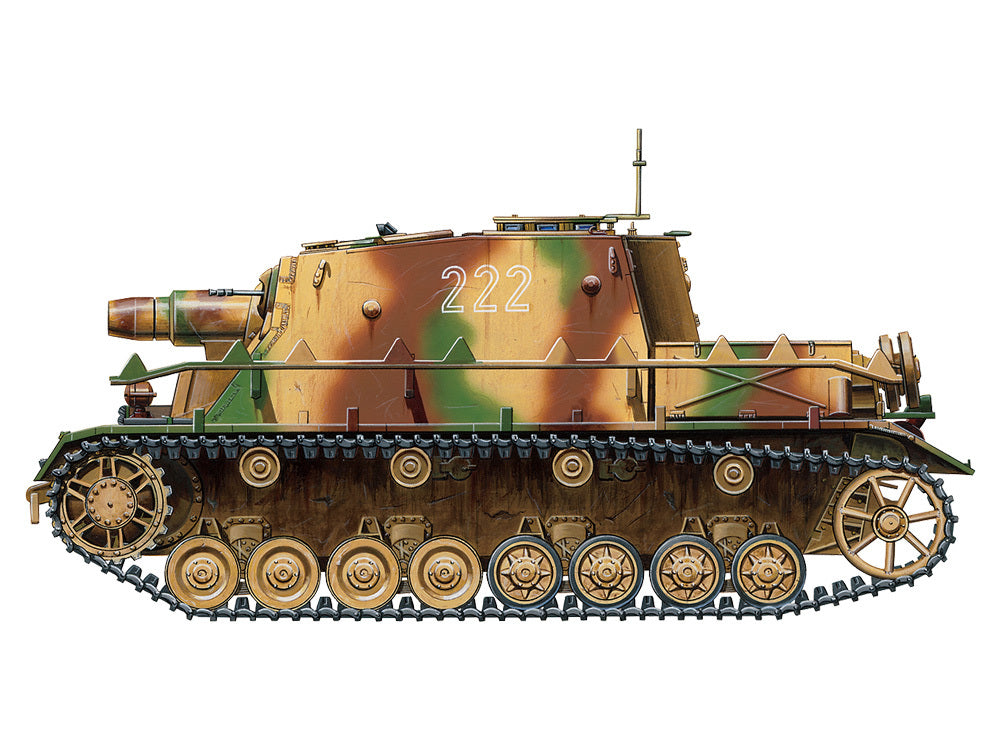 1/35 Sd.Kfz.166 Sturmpanzer IV German Assault Tank IV Brummbar Late Production