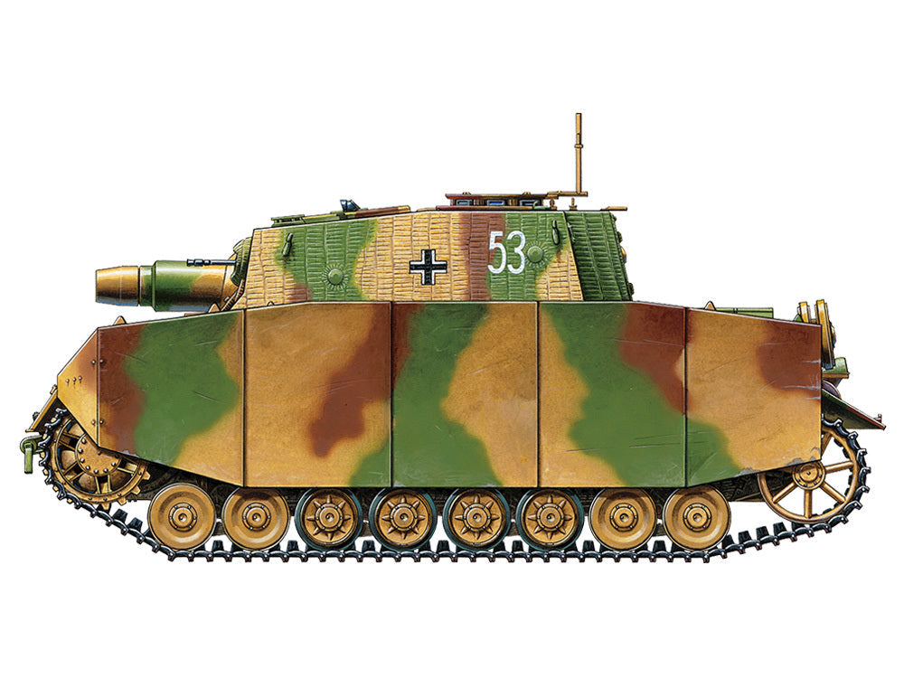 1/35 Sd.Kfz.166 Sturmpanzer IV German Assault Tank IV Brummbar Late Production