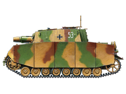 1/35 Sd.Kfz.166 Sturmpanzer IV German Assault Tank IV Brummbar Late Production