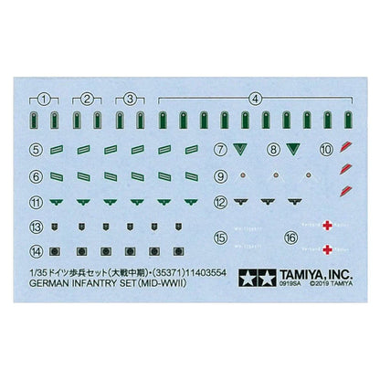 1/35 German Infantry Set (Late WWII)