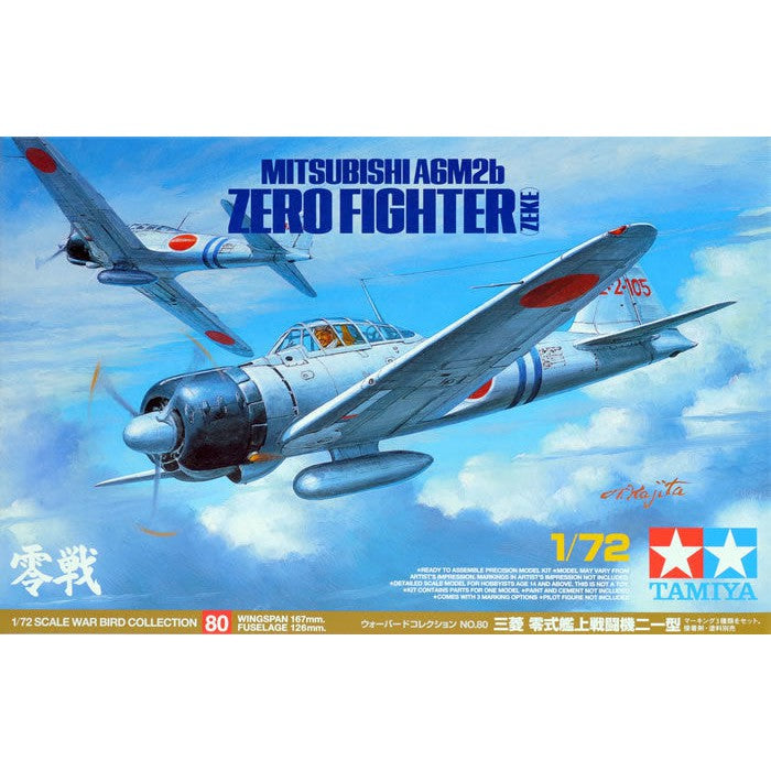 1/72 Mitsubishi A6M2b Zero Fighter