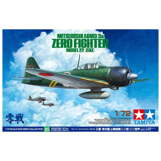 1/72 A6M3/3A Zero Model 22 Zeke
