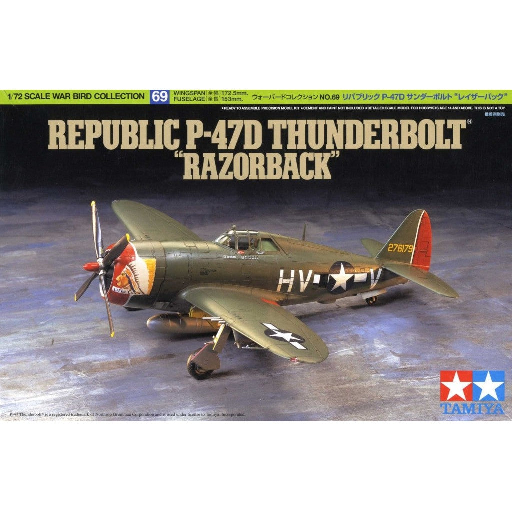1/72 P47D Thunderbolt Razorback