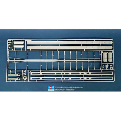 00207 1/35 280mm K5 E Leopold German Rail Road Gun Plastic Model Kit