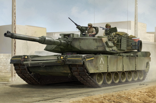 00926 1/16 US M1A1 AIM MBT with Australian Decals Plastic Model Kit
