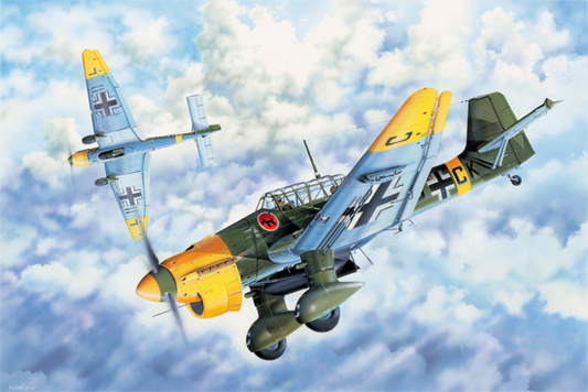 03214 1/32 Junkers Ju87B2 Stuka Plastic Model Kit