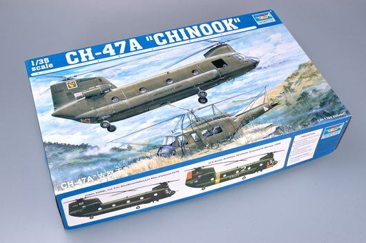 05104 1/35 Helicopter  CH47A CHINOOK Plastic Model Kit
