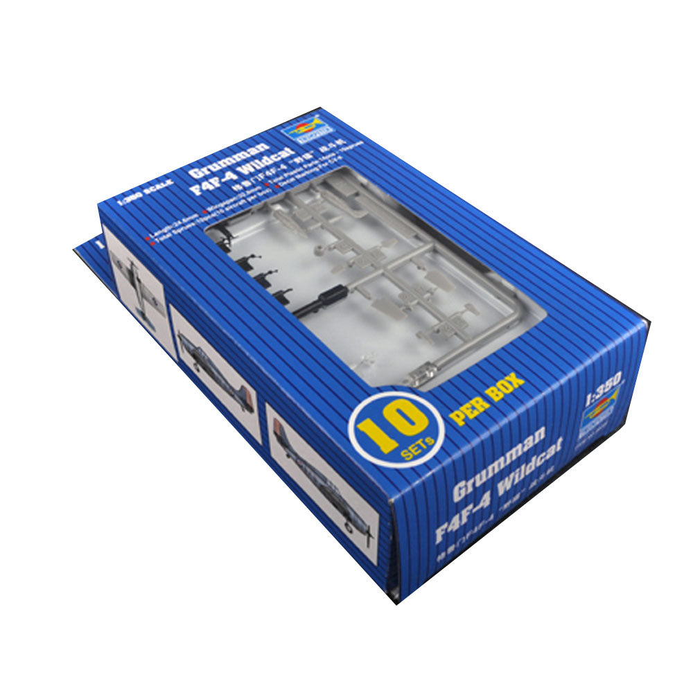 06202 1/350 F4F4 Wildcat 10pcs./box Plastic Model Kit