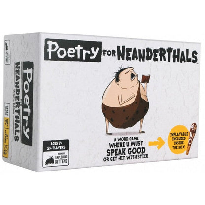 Poetry for Neanderthals