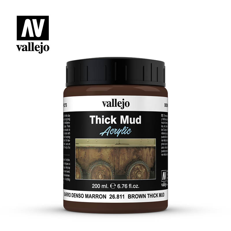 26811 Diorama Effects Brown Thick Mud 200ml