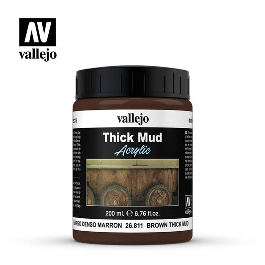 26811 Diorama Effects Brown Thick Mud 200ml