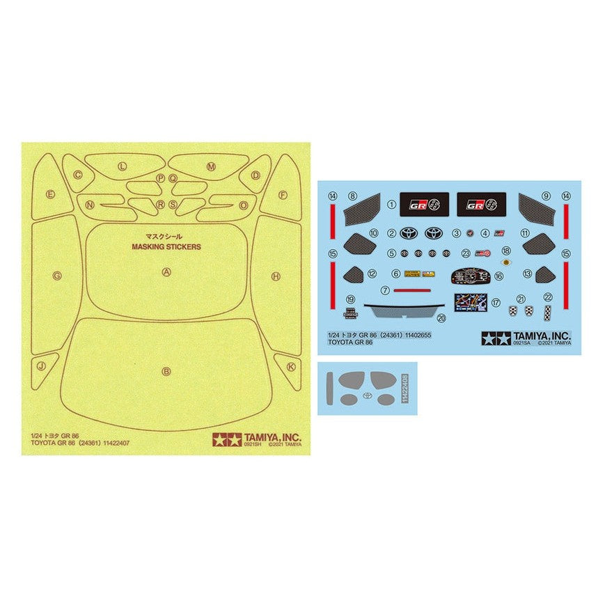 T24361 1/24 Toyota GR 86