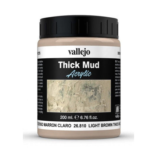 26810 Diorama Effects Light Brown Thick Mud 200ml